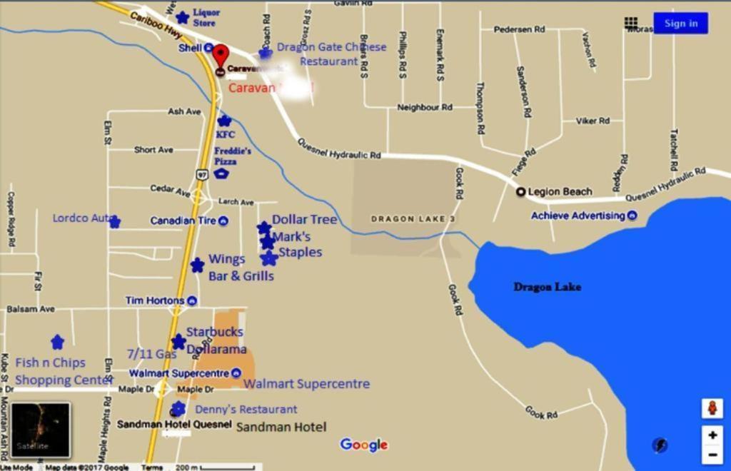 Caravan Inn Quesnel Zewnętrze zdjęcie