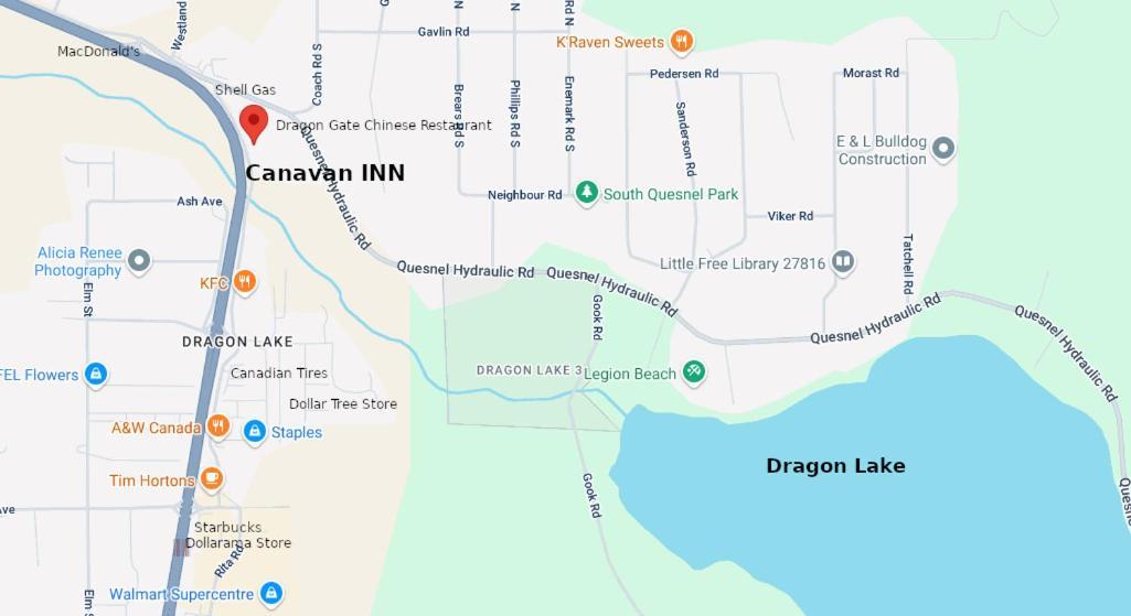 Caravan Inn Quesnel Zewnętrze zdjęcie